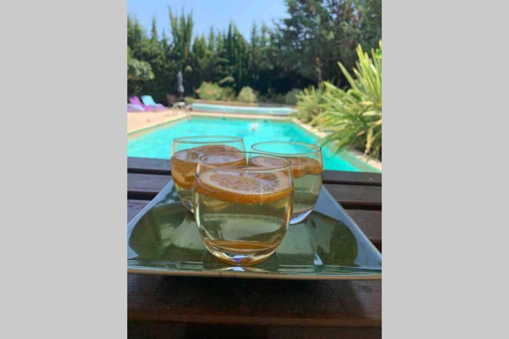 Peaceful 3 Bedroom 8 Person Ground Floor Apartment With Large Private Heated Pool La Digne-d'Amont Extérieur photo